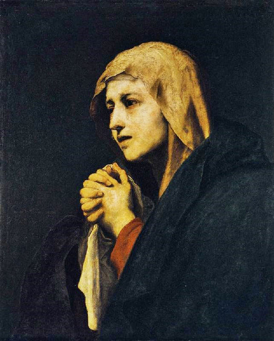 Mater Dolorosa, 1638 by Jusepe de Ribera