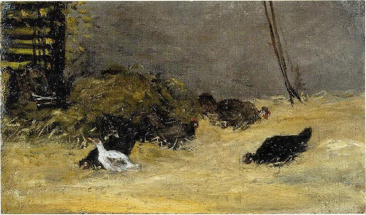 Chicken Coup by Paul Gauguin