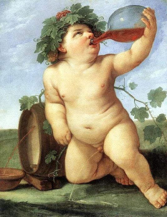 Drinking Bacchus by Guido Reni