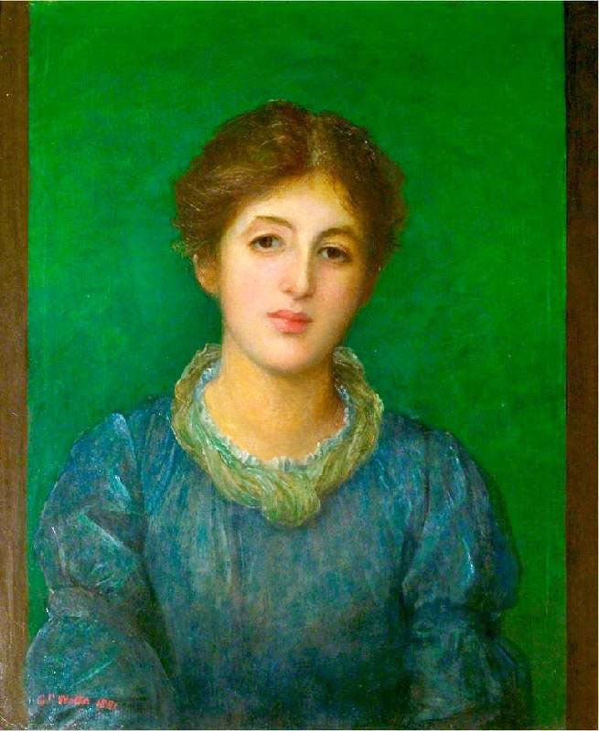 Euterpe Ionides (1861-1951) by George Frederic Watts