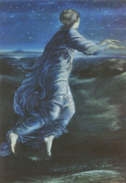 Night by Sir Edward Burne-Jones