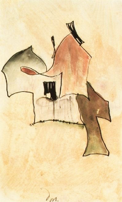 Barns by Arthur Dove