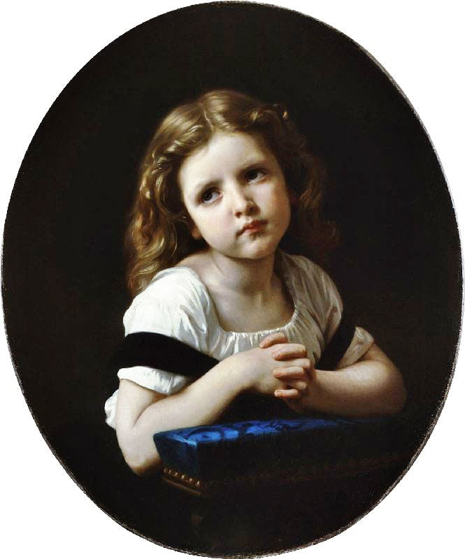 The Prayer by William Bouguereau