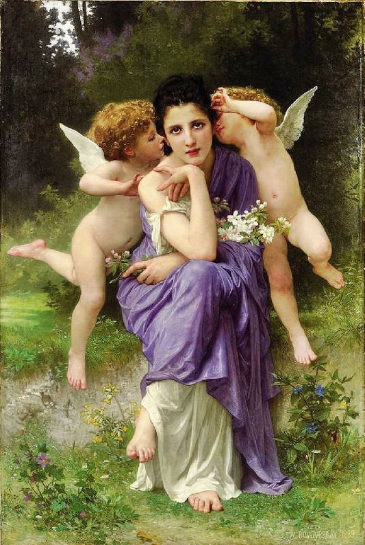 Songs Of Spring by William Bouguereau
