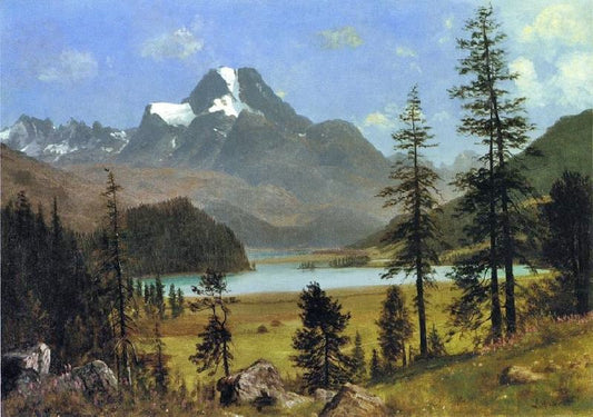 Long’S Peak, Estes Park, Colorado by Albert Bierstadt