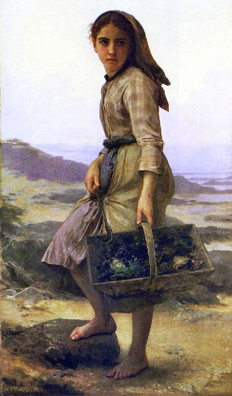 Fisherwoman by William Bouguereau
