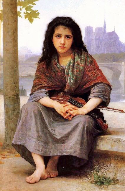The Bohemian by William Bouguereau