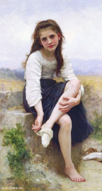 Before The Bath by William Bouguereau