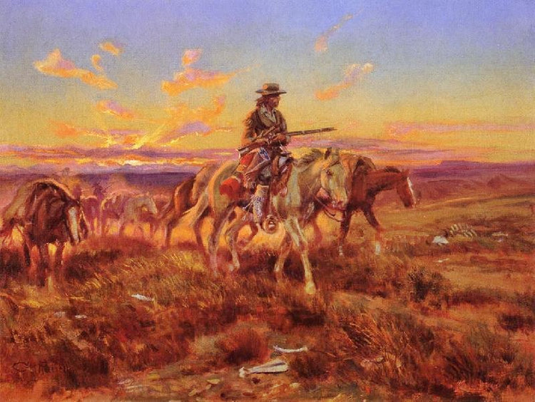 The Free Trader by Charles Marion Russell