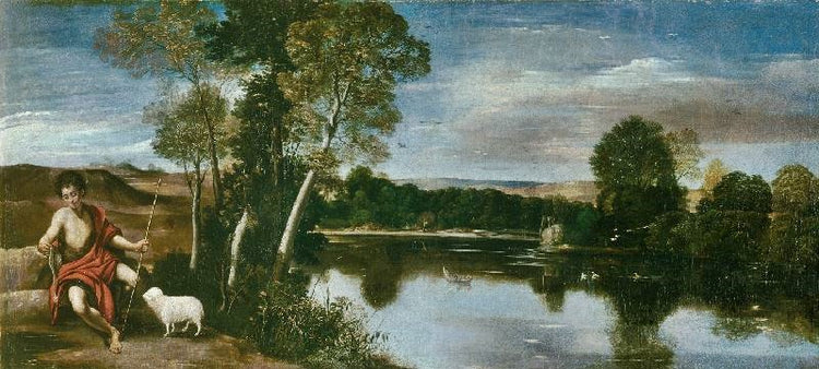 Landscape With Saint John The Baptist by Juan Bautista Maíno