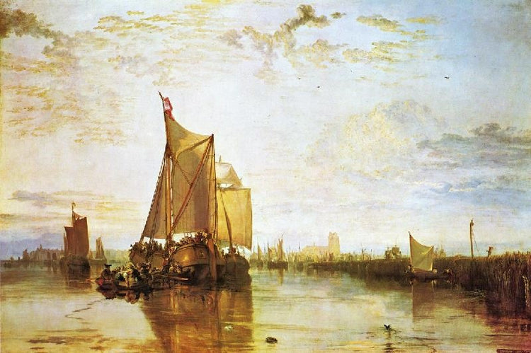 Dort, The Dort Packet-Boat From Rotterdam Bacalmed by Joseph Turner