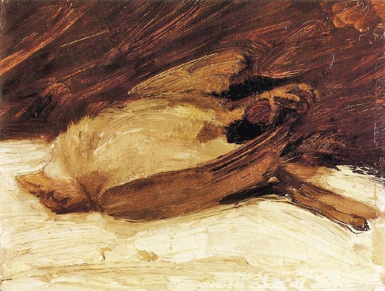 The Dead Sparrow by Franz Marc