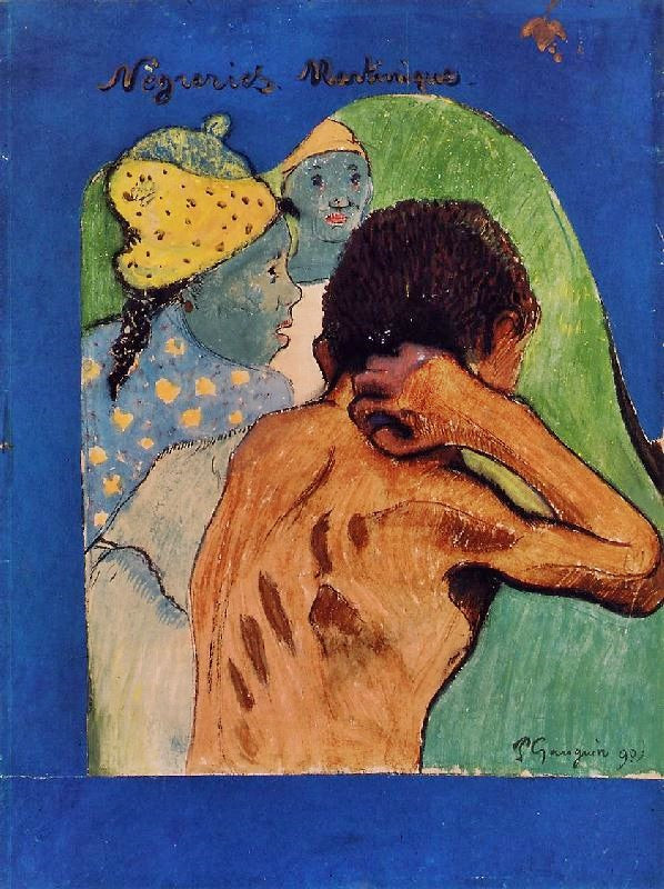Negreries Martinique by Paul Gauguin