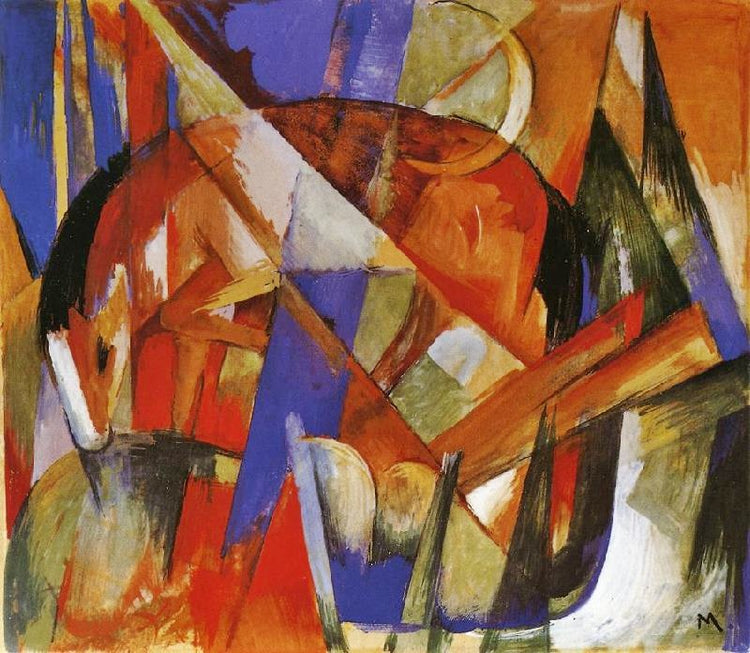 Fabulous Beast Ii by Franz Marc