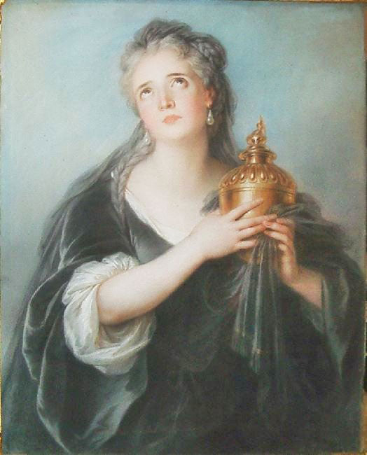 Adrienne Lecouvreur As Cornélie by Charles-Antoine Coypel IV