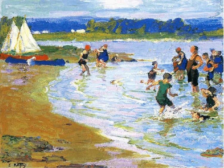 The White Sails by Edward Potthast