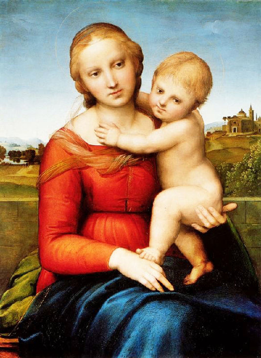 Small Cowper Madonna by Raphael