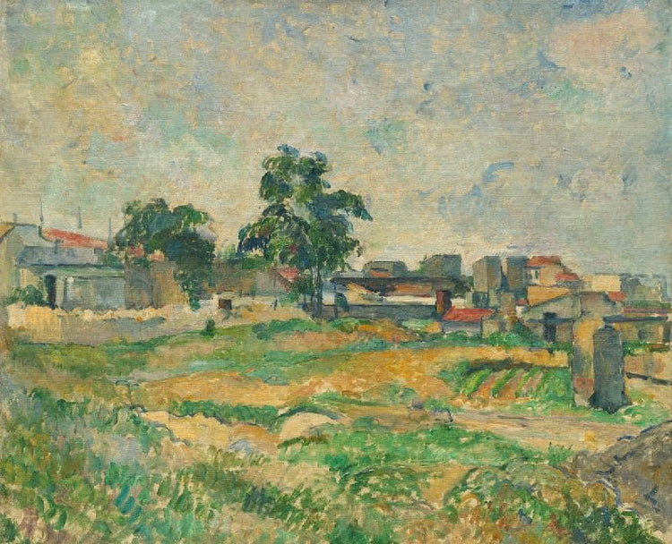 Landscape Near Paris by Paul Cézanne