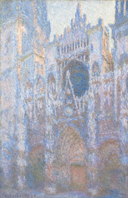 Rouen Cathedral, West Facade by Claude Oscar Monet
