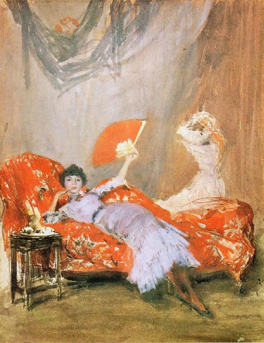 Milly Finch by James Abbott McNeill Whistler