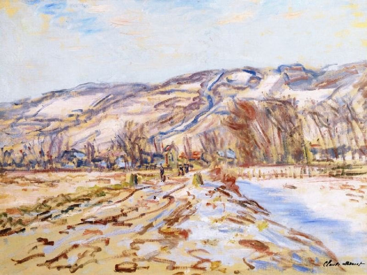Winter In Giverny by Claude Oscar Monet
