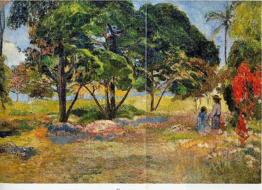 Landscape With Three Trees by Paul Gauguin