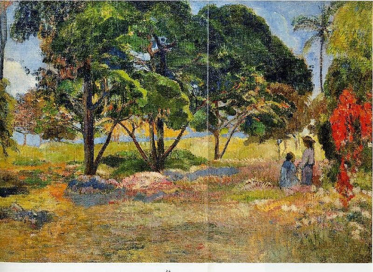 Landscape With Three Trees by Paul Gauguin