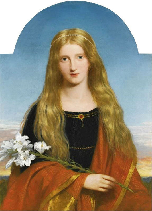 Portrait Of Miss Bury by Sir Charles Lock Eastlake RA