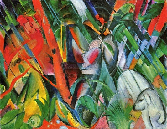 Rain by Franz Marc