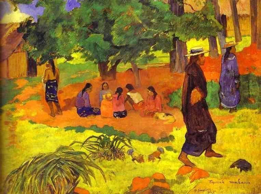 Taperaa Mahana by Paul Gauguin