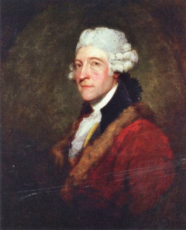 Caleb Whitefoord by Gilbert Stuart