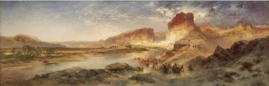 Green River, Wyoming by Thomas Moran