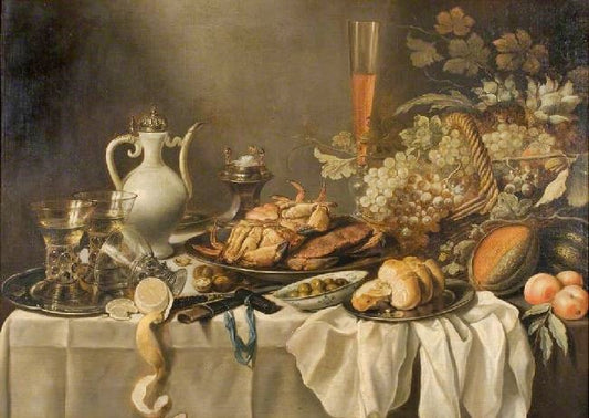 Still Life, 1652 by Pieter Claesz