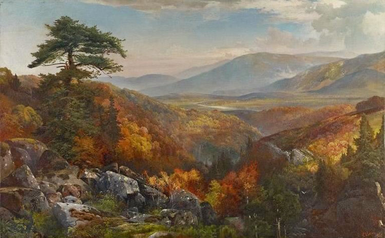 Valley Of The Catawissa In Autumn by Thomas Moran
