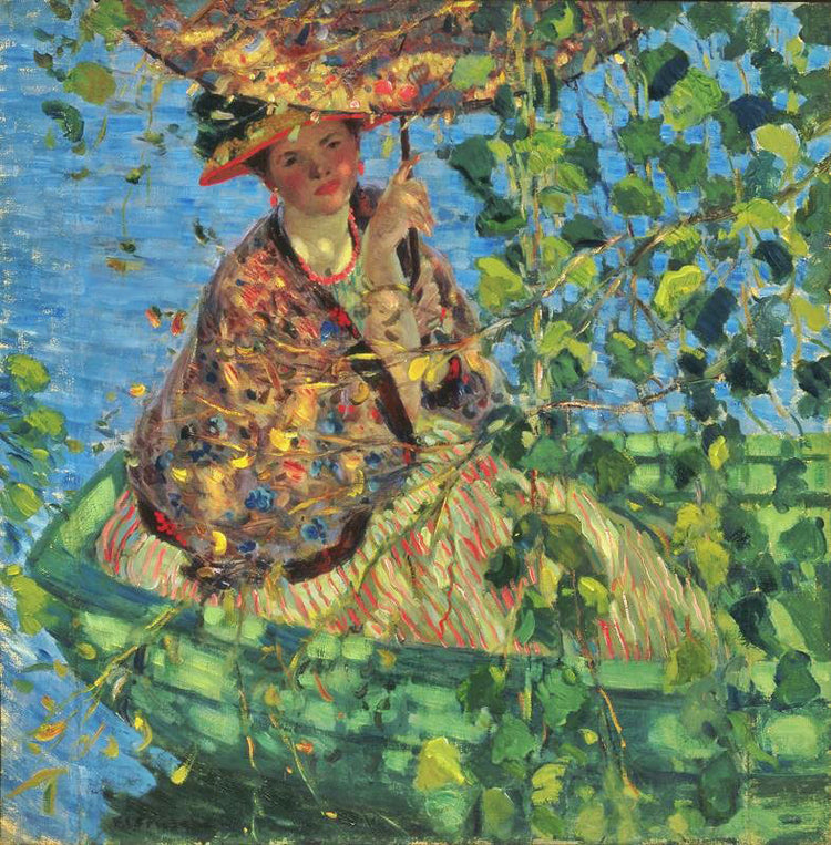 Through The Vines by Frederick Carl Frieseke