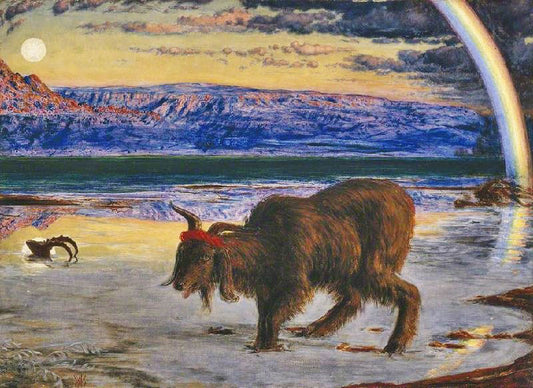 The Scapegoat by William Holman Hunt