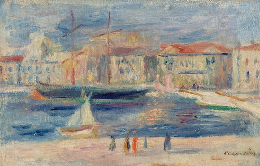 Le Port De Saint-Tropez by Pierre Auguste Renoir
