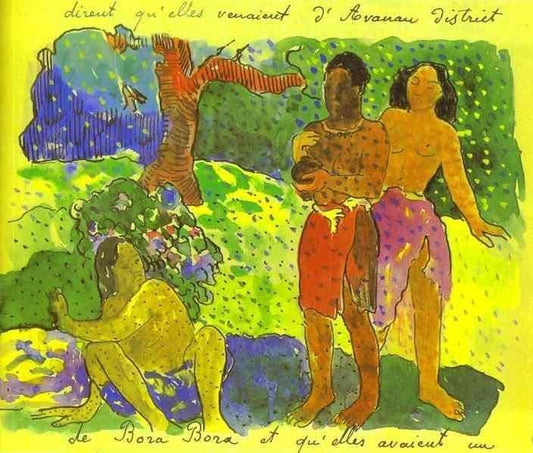 The Messengers Of Oro by Paul Gauguin