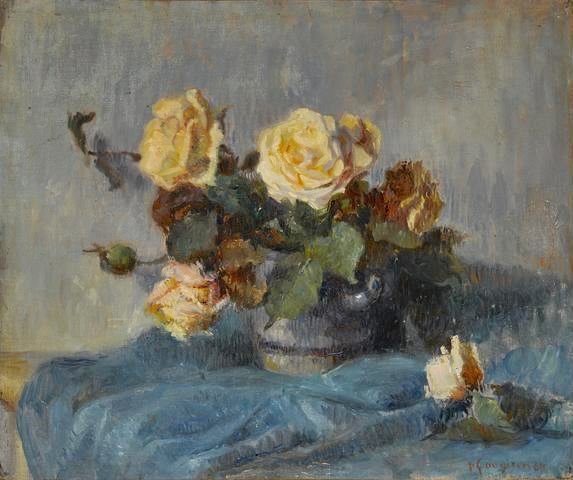 Bouquet De Roses by Paul Gauguin