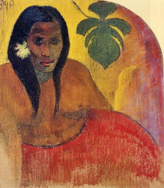 Tahitian Woman by Paul Gauguin