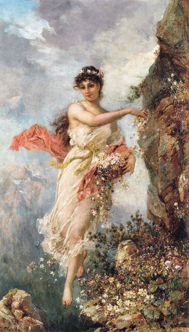 Alpenflora by Hans Zatzka