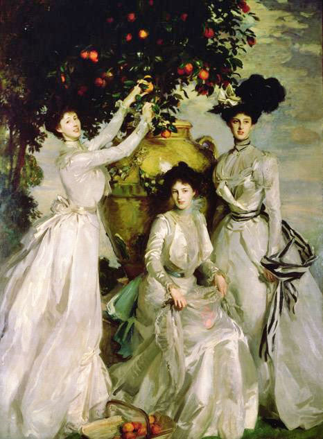 Portrait Of The Acheson Sisters by John Singer Sargent