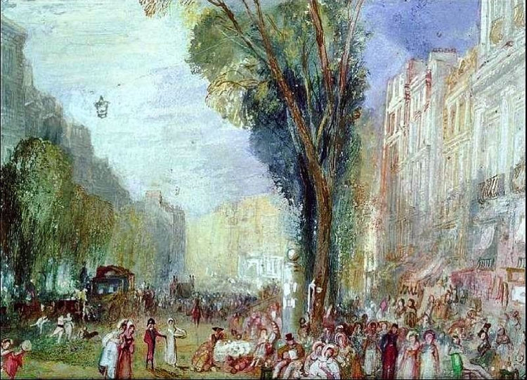 Paris, Boulevards by Joseph Turner