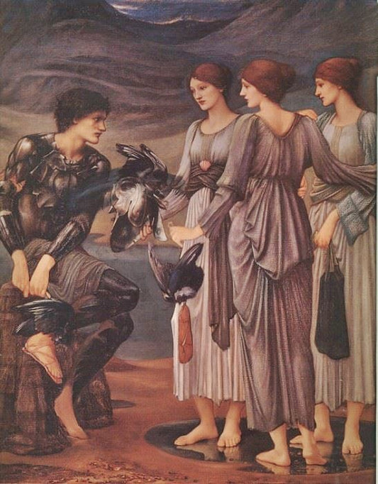 The Arming Of Perseus by Sir Edward Burne-Jones