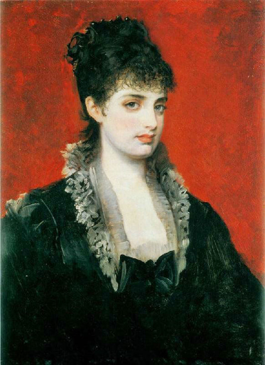 Anna Von Waldberg by Hans Makart