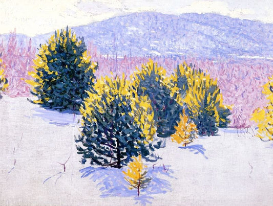 First Snow, New Hampshire by Edwin Ambrose Webster