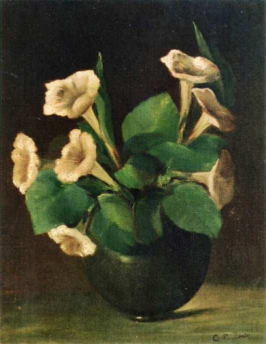 A Bowl Of Morning Glories by Charles Ethan Porter