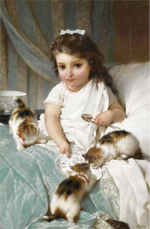 Feeding New Friends by Emile Munier