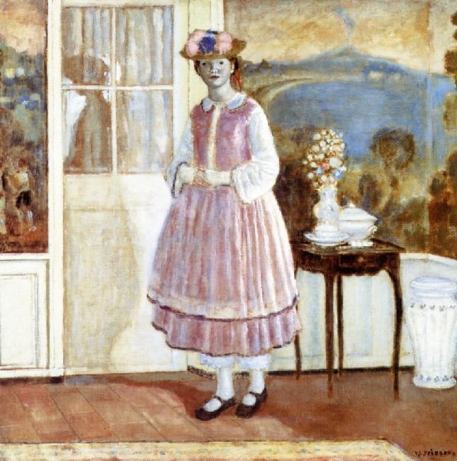 1830 Gown by Frederick Carl Frieseke