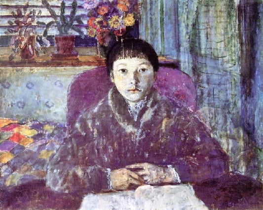 Portrait Of Helen Blumenschein by Frederick Carl Frieseke
